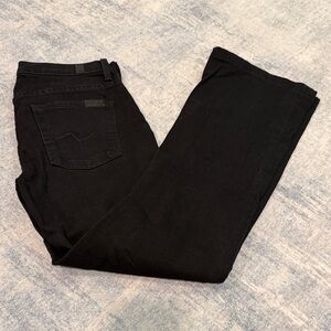 Women’s 7 for All Mankind black jeans - size 26 x 27” inseam